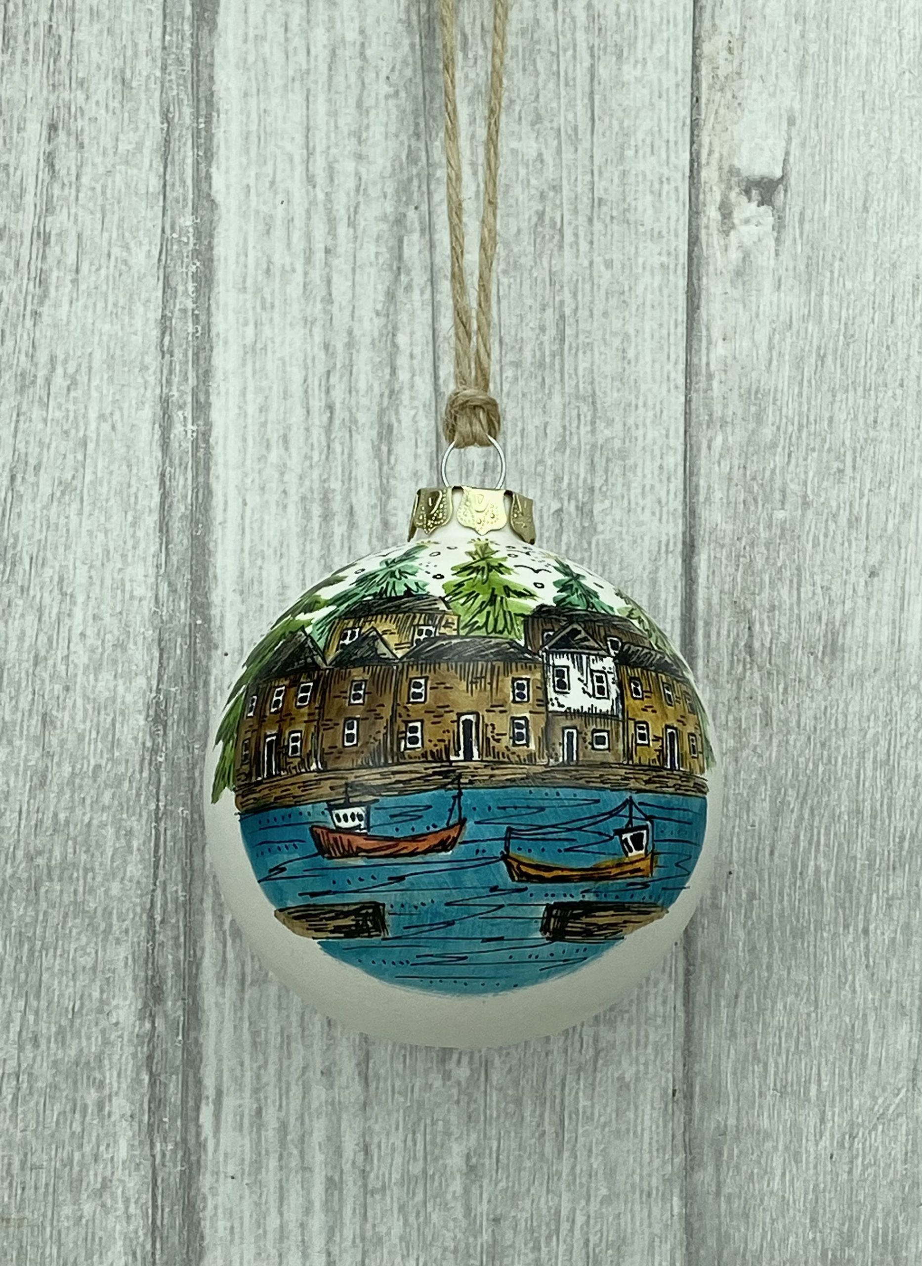 MS Mousehole Christmas Bauble
