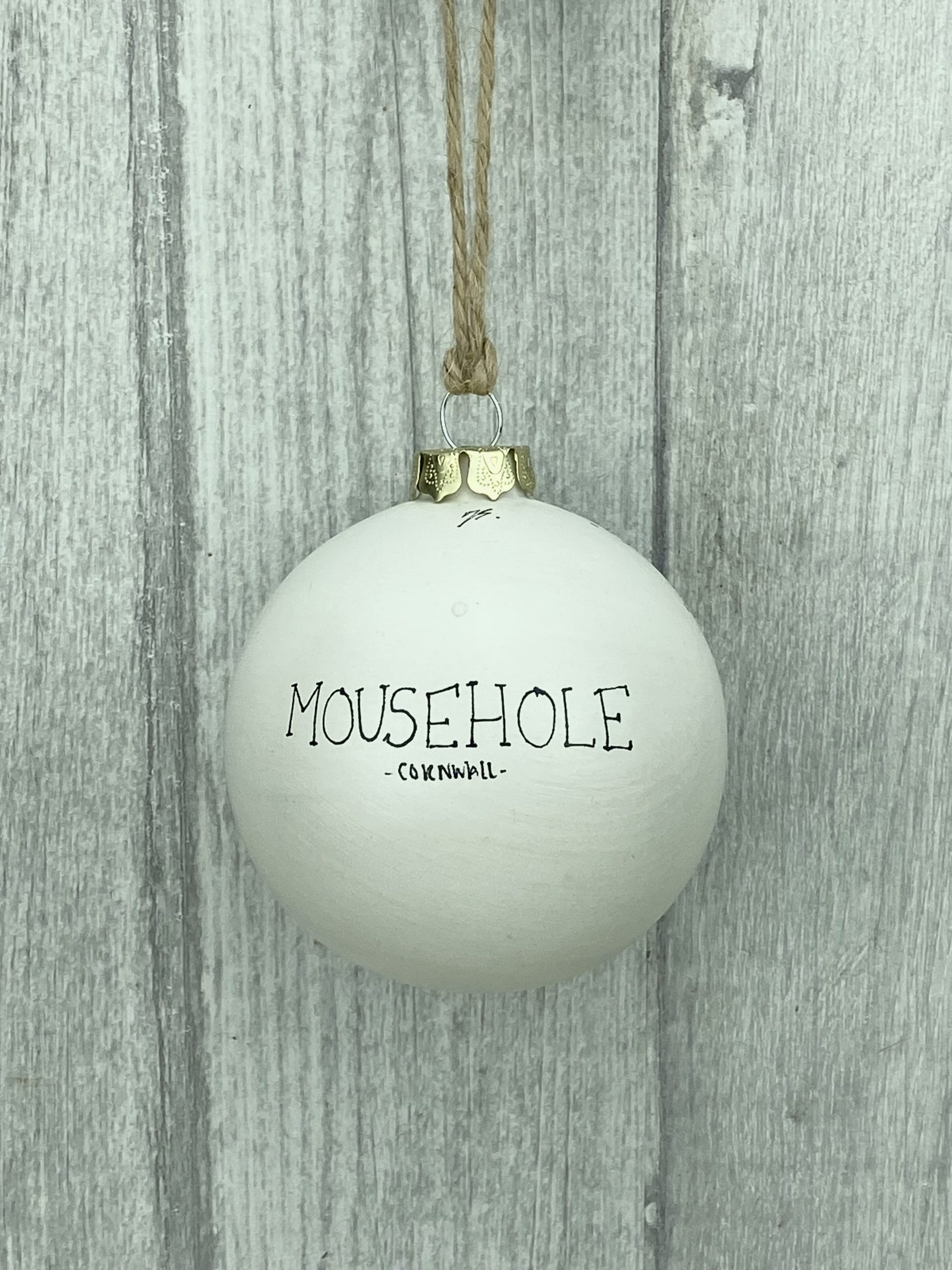 MS Mousehole Christmas Bauble 2