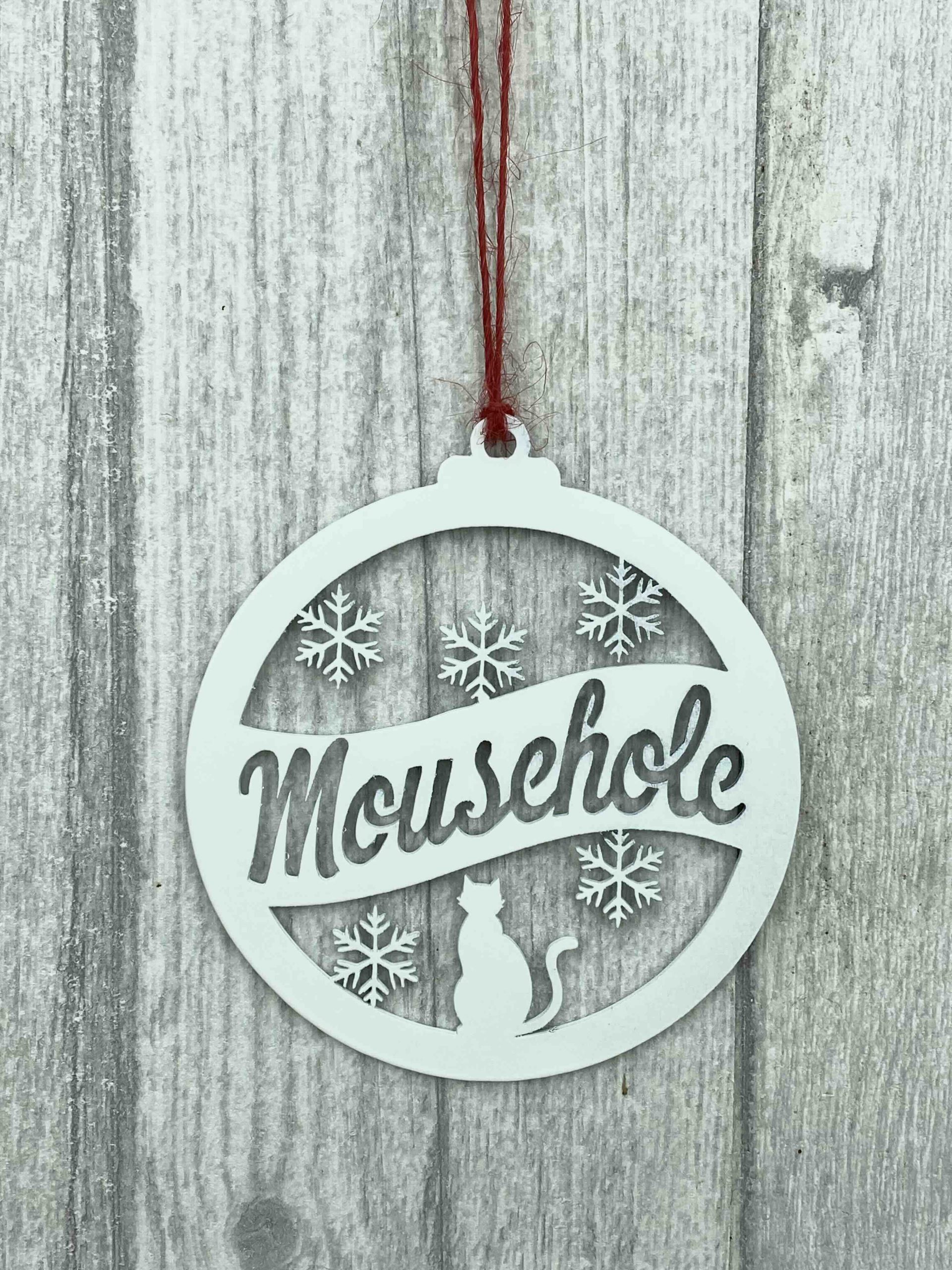 Xmas Mousehole Metal Dec PB