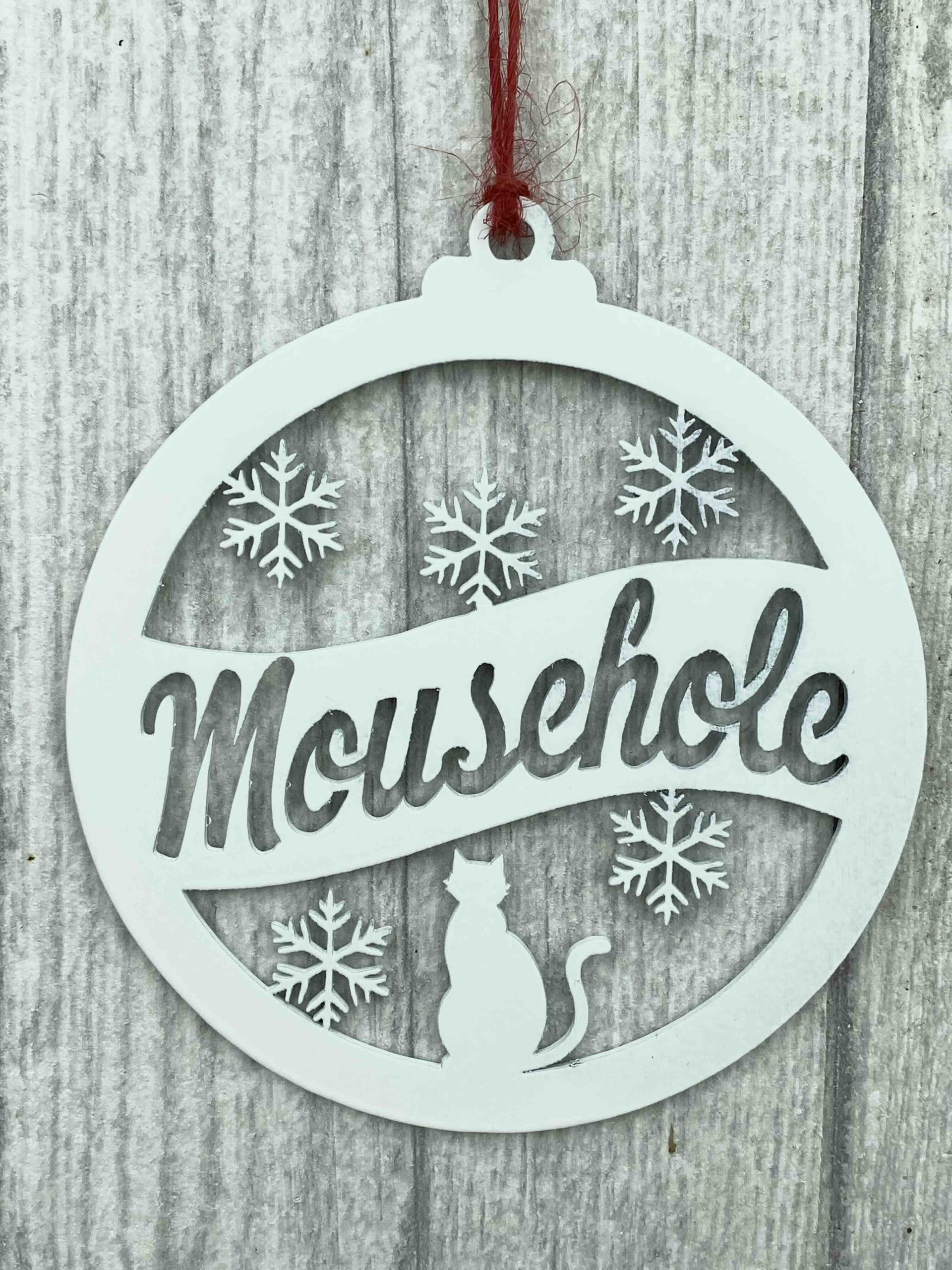 Xmas Mousehole Metal Dec PB2