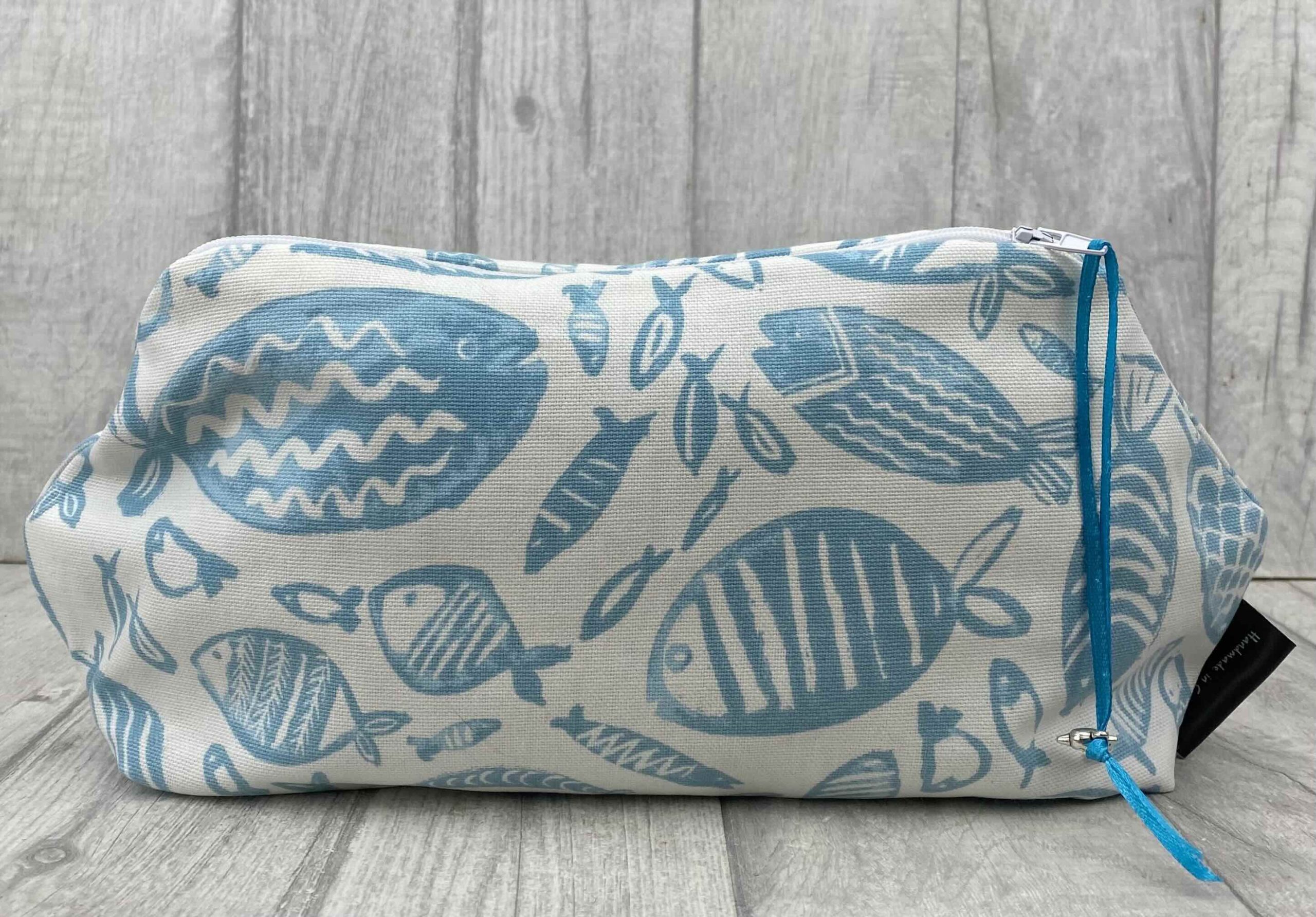 Blue Fish Zip Bag TT