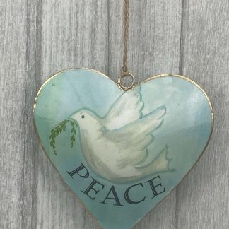 Dove of Peace Heart